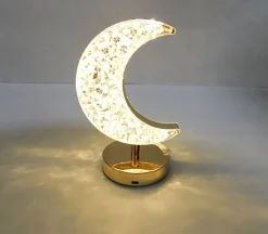 Lunar Glow Moon Shape Touch Lamp