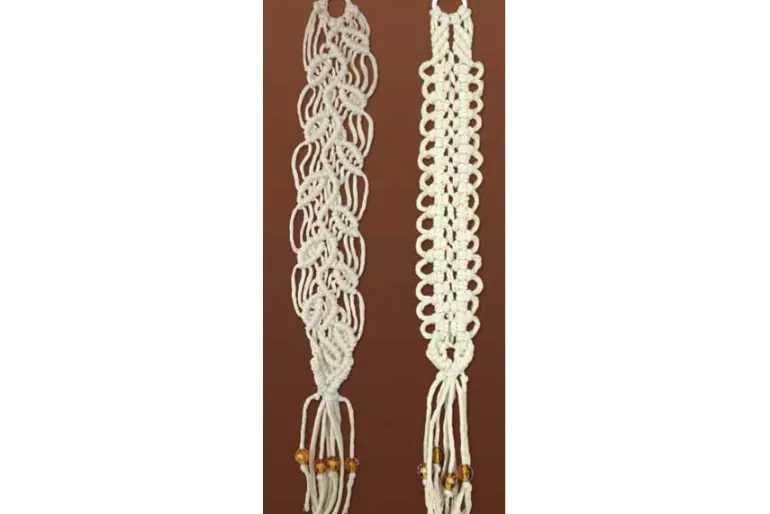 Macrame Bookmark Kit, Makes 2
