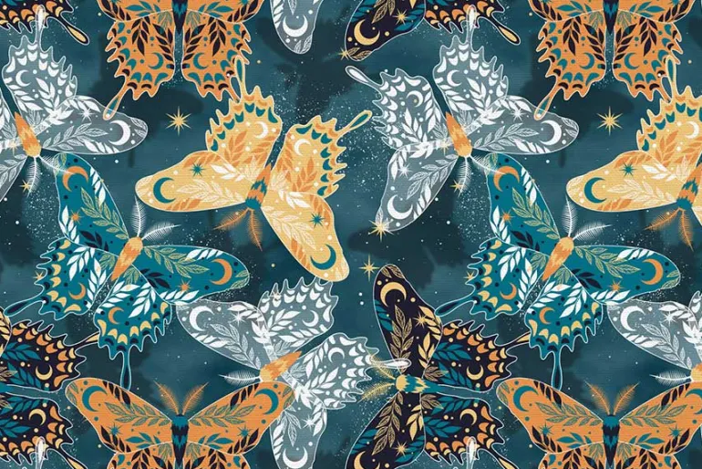 Magical Night Butterfly Moth