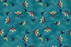 Magical Night Firefly Toss on Teal