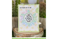 Magic Iris Butterfly Wreath Add-On Dies
