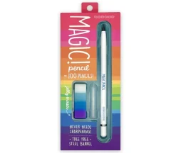 Magic Pencil and Eraser Set – White