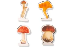 Magnetic Mushroom Bookmark Set