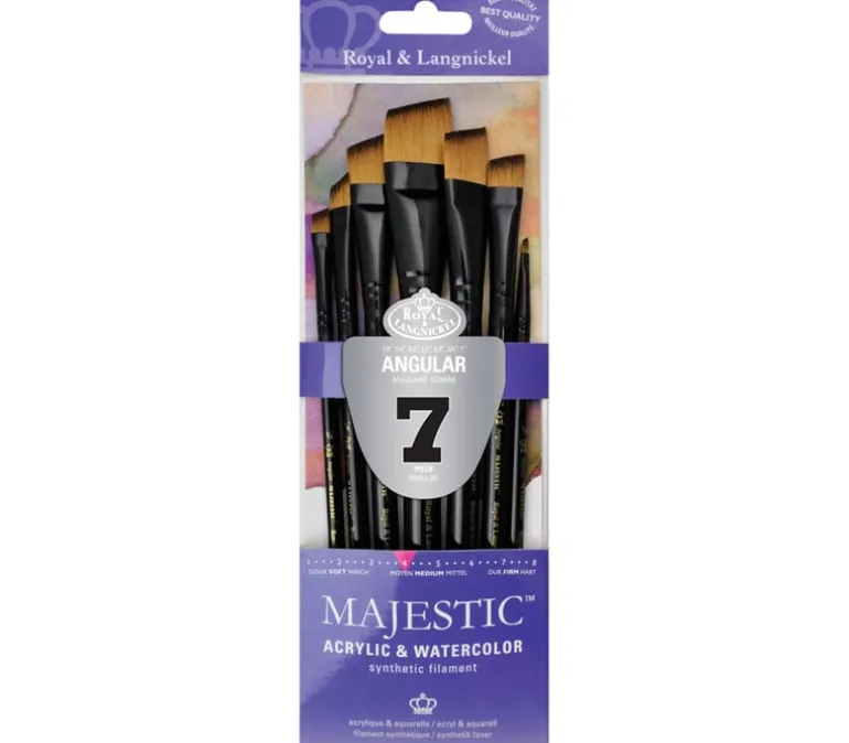 Majestic Angular Brush Set – 7 Piece