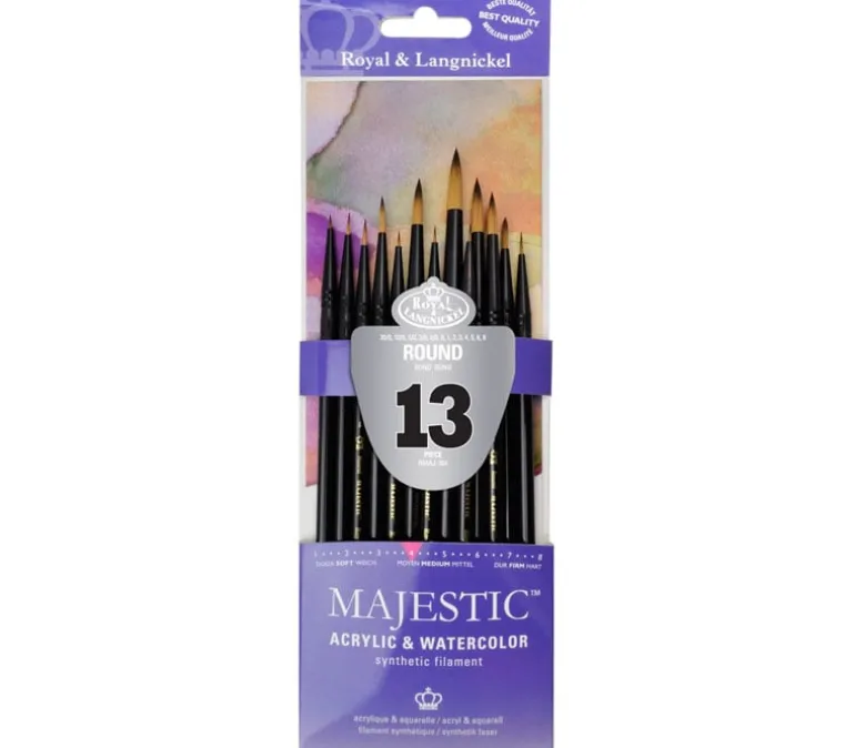 Majestic Round Brush Set – 13 Piece