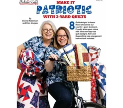 Make It Patriotic with 3-Yard Quilts by Fabric Cafe #FC032342