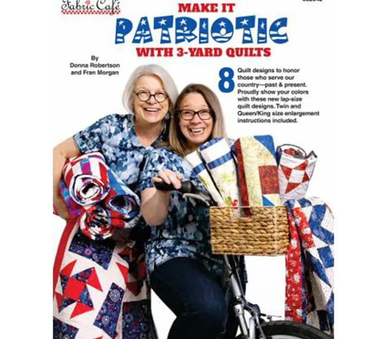 Make It Patriotic with 3-Yard Quilts by Fabric Cafe #FC032342