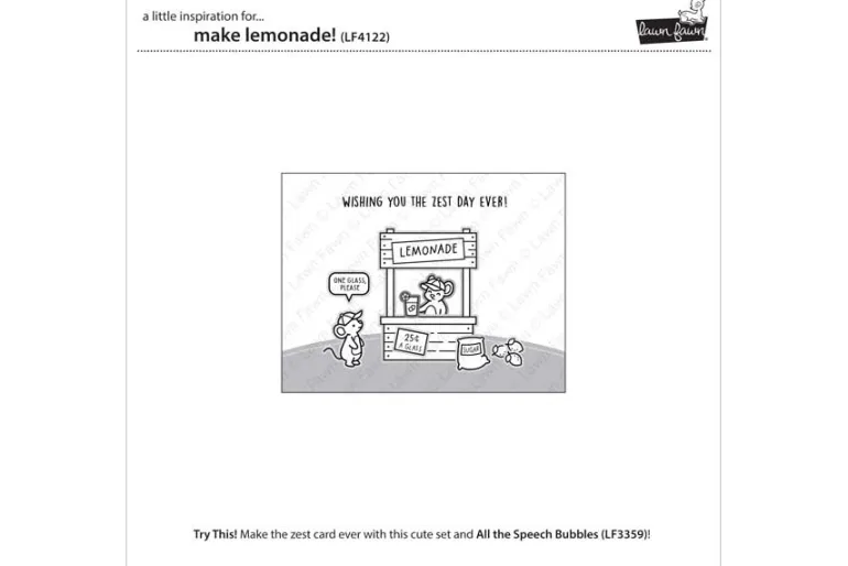 Make Lemonade! Stamp Set