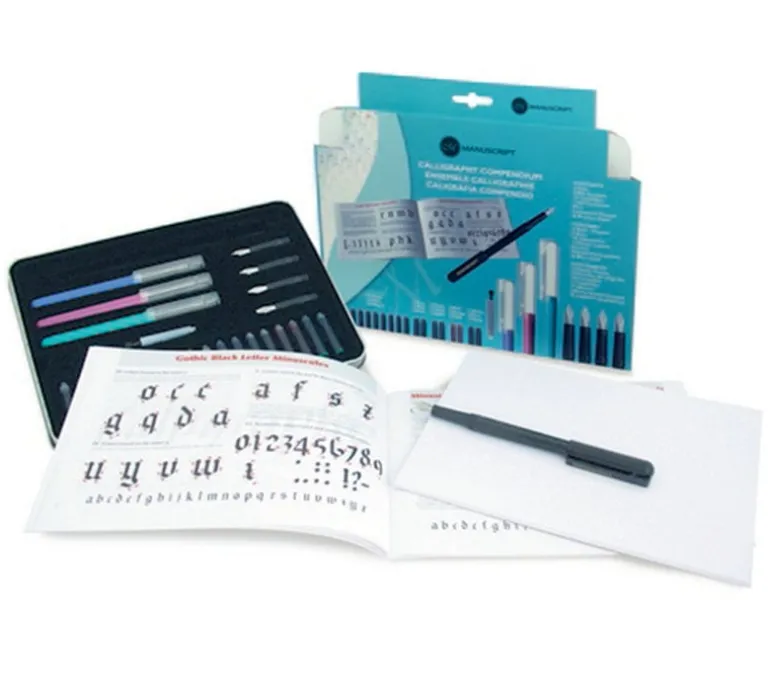 Manuscript Calligraphy Compendium Set – 30 Piece