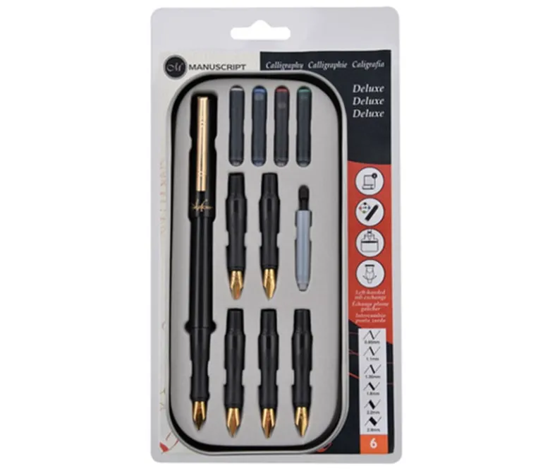 Manuscript Deluxe Calligraphy Set – 13 Piece
