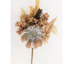 Maple Leaf/Pumpkin/Cones Pick – 15-inch