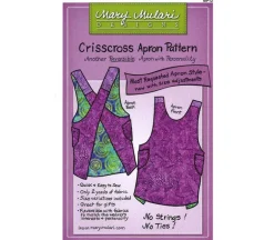Mary Mulari Designs Crisscross Apron Sewing Pattern. MP 12