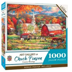 Masterpieces Art Gallery Country Blessings Puzzle – 1000 Piece