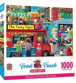 Masterpieces Childhood Dreams Track Side Puzzle – 1000 Piece