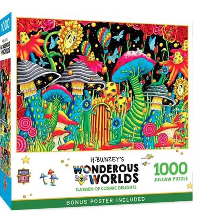Masterpieces Coloring Puzzles 6 Puzzle Pack – Each Puzzle 48 Pieces