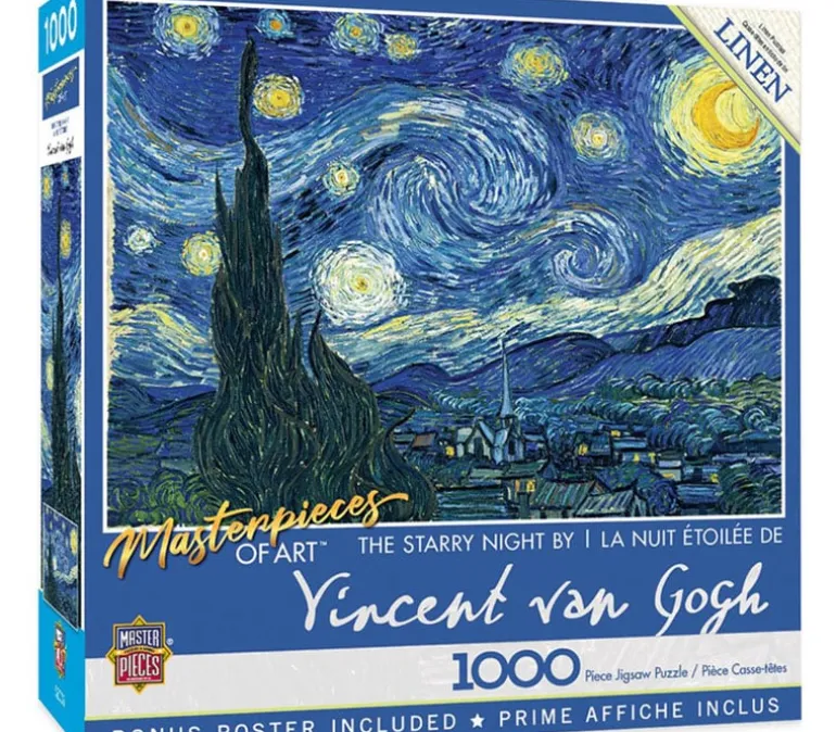MasterPieces of Art Starry Night Puzzle – 1000 Piece