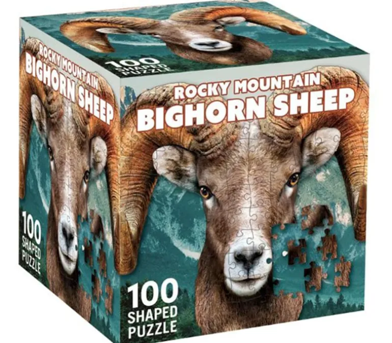 Masterpieces Rocky Mountain Bighorn Sheep Puzzle – 100 Piece