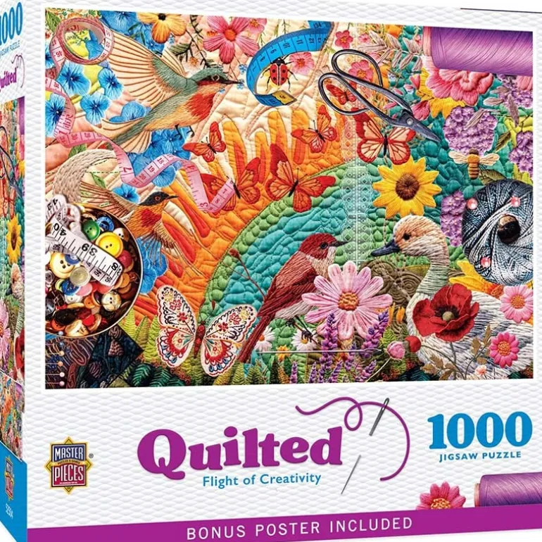 Masterpieces Stained Glass Gnomish Delight Puzzle – 1000 Piece