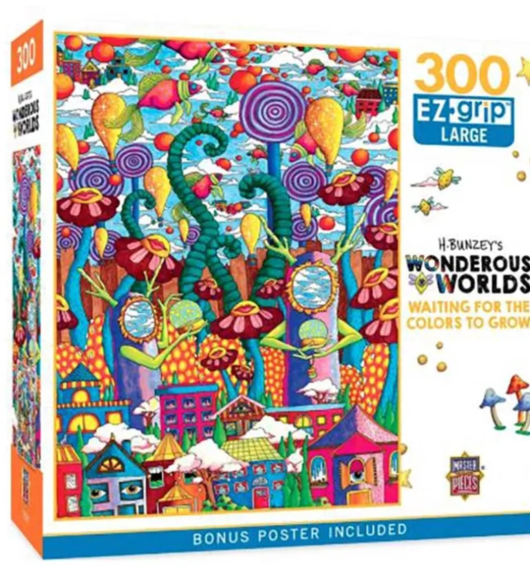 Masterpieces Wonderous Worlds Waiting for the Colors to Grow Puzzle – 300 Piece
