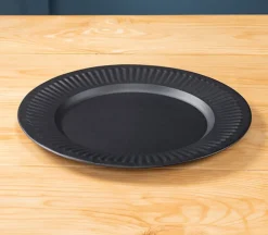 Matte Black Metal Plate