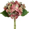 Mauve Green Hydrangea Bundle, 13″