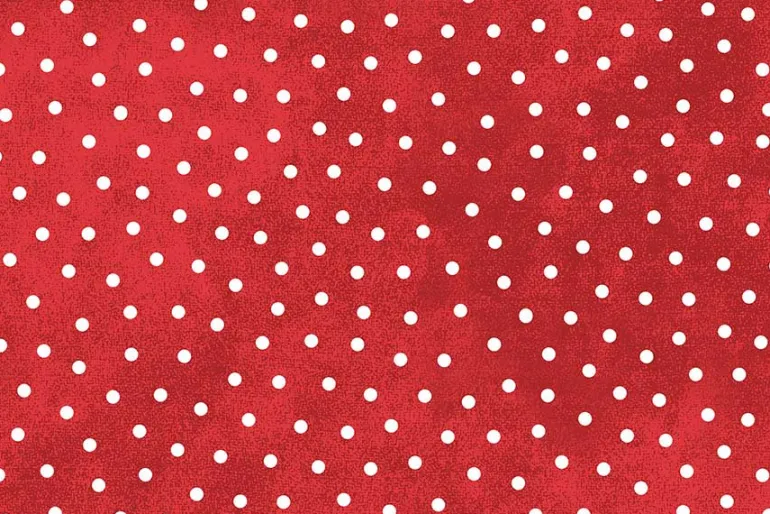 Maywood Studio Snowtop Woolies Flannel Stars on Red