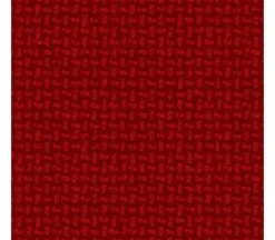 Maywood Studio Woolies Flannel Basket Weave in Red Tonal