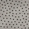 Maywood Studio Woolies Flannel Polka Dots Black on Gray