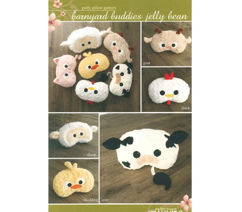 Mckay Manor Musers Pattern – Barnyard Jelly Bean Faces