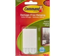 3M Command Medium Picture Hanging Strips – 4 Pack
