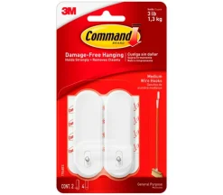 3M Command Wire Hooks – Medium