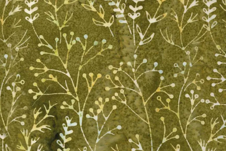 Meadow Brook Batiks Queen Anne’s Lace in Blue