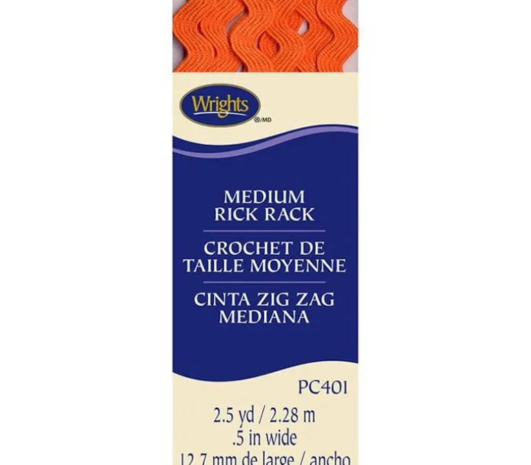 Medium Rick Rack Emerald 1/2-inch x 2.5-yards 117401044