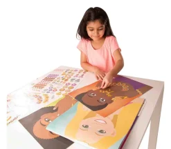 Melissa and Doug Jewelry & Nails Sticker Pad – 11-inch x 14-inch