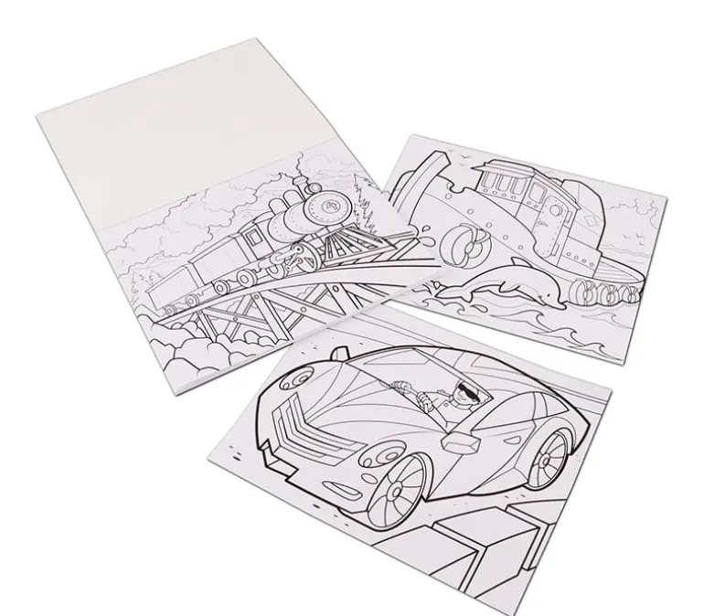 Melissa and Doug Jumbo Coloring Pad – 11-inch x 14-inch – Vehicles