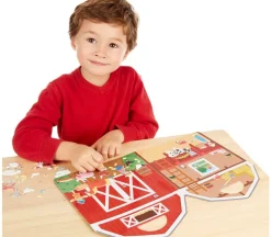 Melissa and Doug Puffy Sticker Play Set – Farm