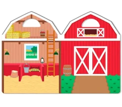 Melissa and Doug Puffy Sticker Play Set – Farm