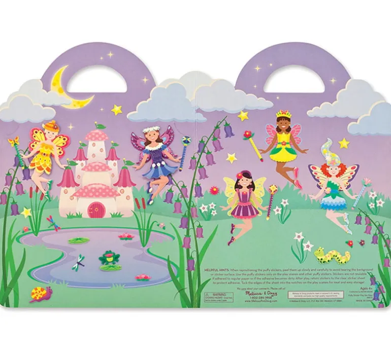 Melissa and Doug Puffy Sticker Play Set – Fairy