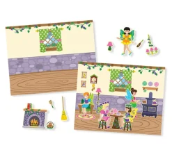 Melissa and Doug Reusable Sticker Pad – 11-inch x 14-inch – Fairies