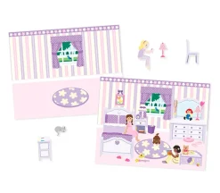 Melissa and Doug Reusable Sticker Pad – 11-inch x 14-inch – Play House!