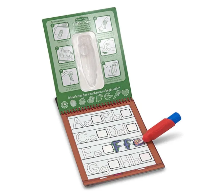 Melissa and Doug Water Wow! On the Go Travel Activity – Alphabet