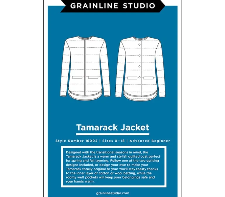 Melly & Me Laura Quilted Jacket Sewing Pattern