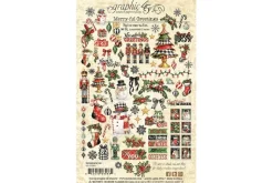 Merryful Greetings Rub-On