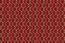 Merry Mix Candy Canes & Bows Toss Red & Metallic Highlights