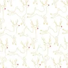 Merry Mix Candy Canes & Bows Toss Green & Metallic Highlights