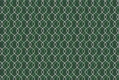 Merry Mix Candy Canes & Bows Toss Green & Metallic Highlights