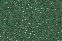 Merry Mix Dots Green & Metallic Highlights