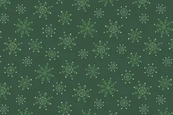 Merry Mix Geometric Green & Metallic Highlights