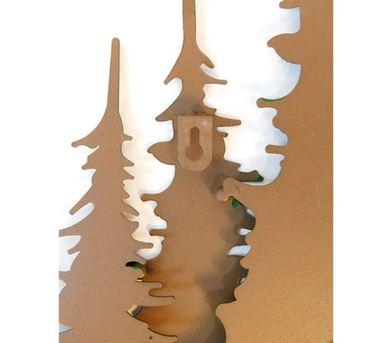 Metal Bears and Cabin Wall Decor