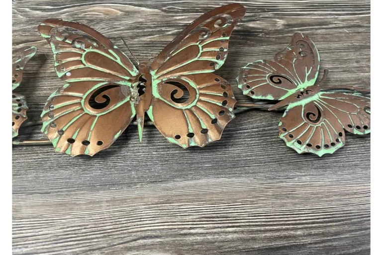 Metal Butterfly Wall Art by Sierra Pacific Crafts